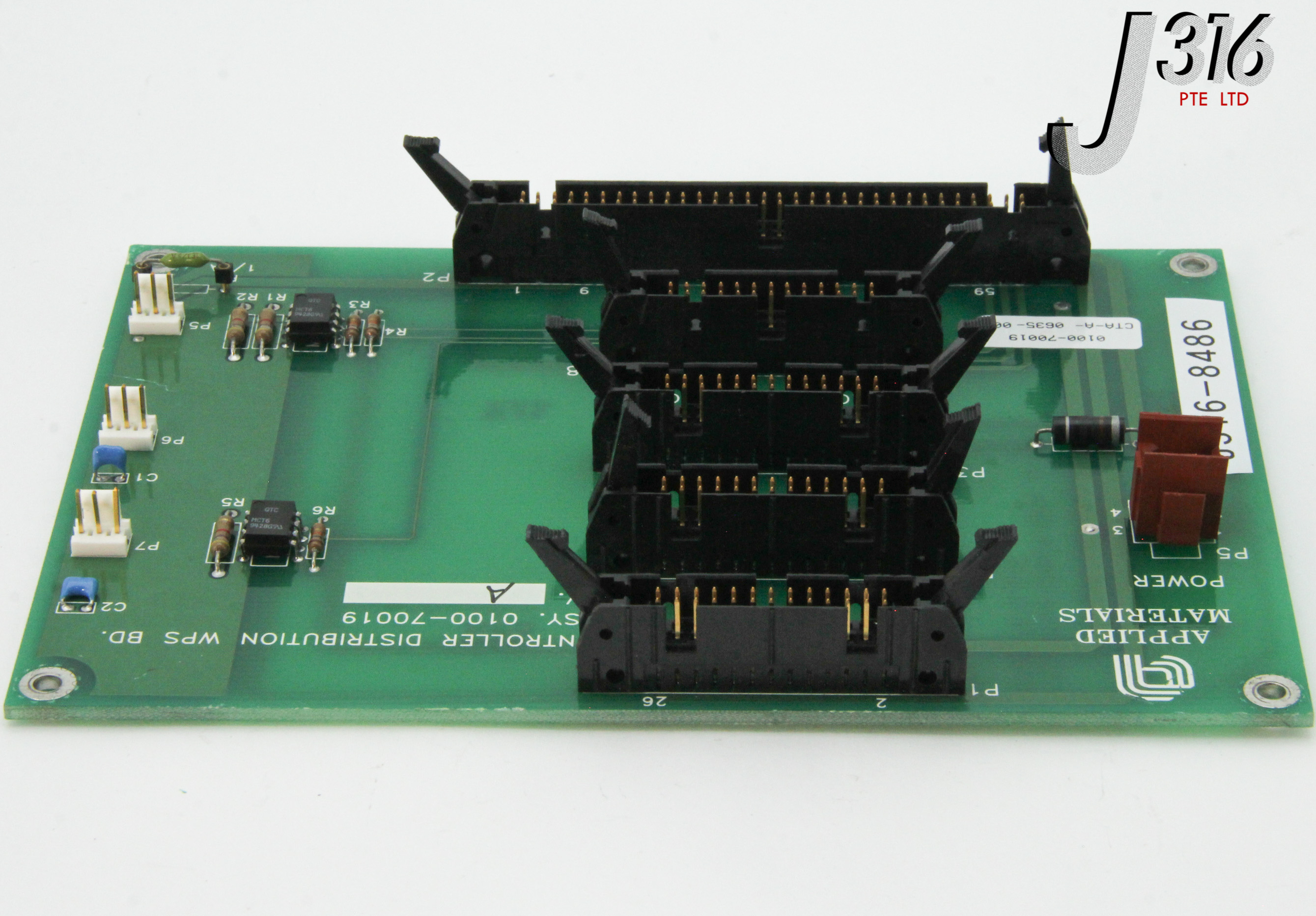 8486 APPLIED MATERIALS PCB CONTROLLER DISTRIBUTION WPS BOARD 0100